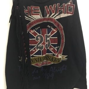 The Who 25th Anniversary sleeveless tank top